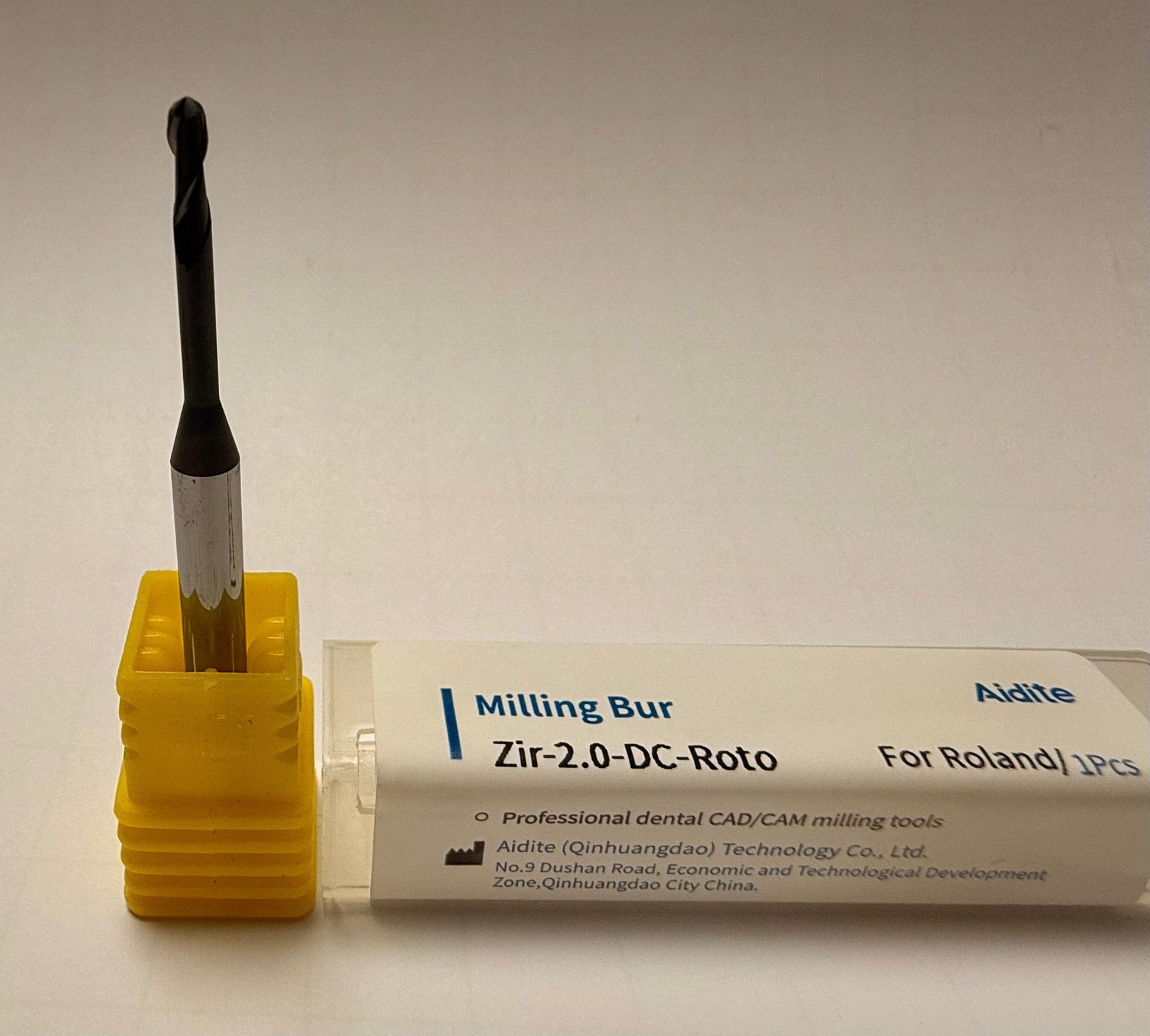 Aidite Milling Burrs Roland Zirconia Milling Burr Zir-2.0-DC-Roto