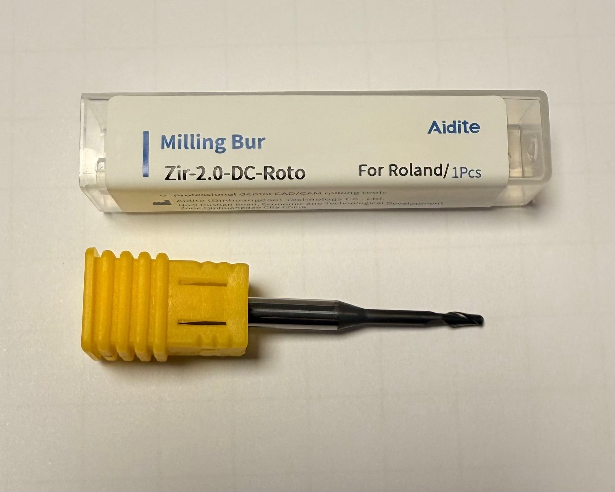 Aidite Milling Burrs Roland Zirconia Milling Burr Zir-2.0-DC-Roto