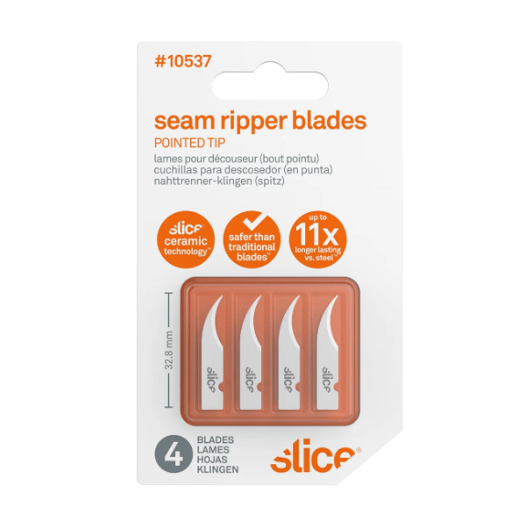 Slice Scalpels Zirconia Craft Blades (Pointed Tip Seam Ripper)