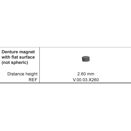 Steco-System-Technik GmbH & Co. KG Titanmagnetics® Prosthesis Magnet X Line